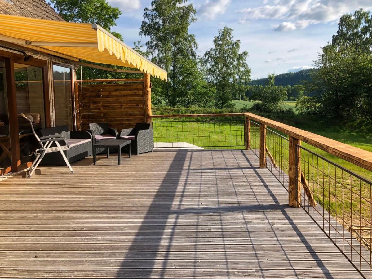 Wahmbeck Chalet Haus Am Fluss By Interhome מראה חיצוני תמונה